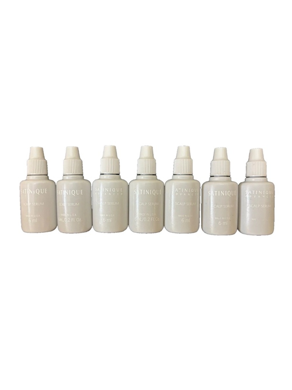 Lot of 7 Amway Satinique Scalp Serum for Scalp Treatment 7 bottles 6ml each